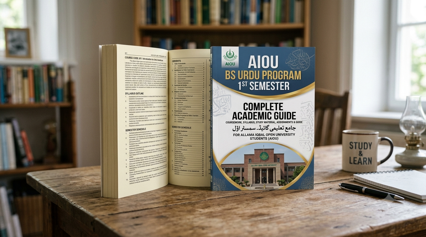 AIOU BS Urdu Program 1st Semester: Complete Academic Guide